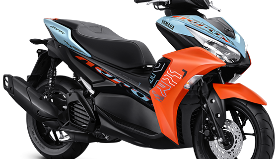 Yamaha Aerox 155 STD - Dull Blue Orange