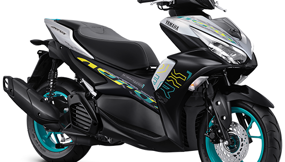 Yamaha Aerox 155 STD - Silver Cyan