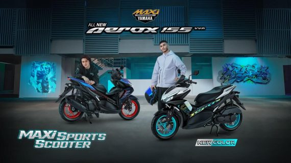 Banner Yamaha Aerox 155 VVA Connected 2024