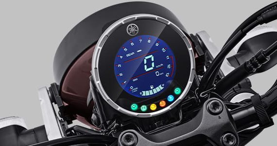 Full LCD Digital Speedometer XSR 155