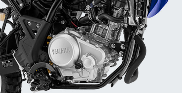 Powerful Engine 155 cc VVA Yamaha WR155 R