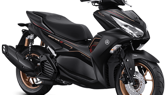 Yamaha Aerox 155 VVA Connected ABS Matte Black