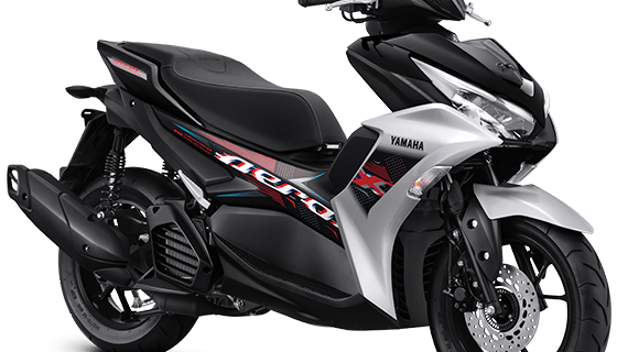 Yamaha Aerox 155 VVA Connected Black Silver