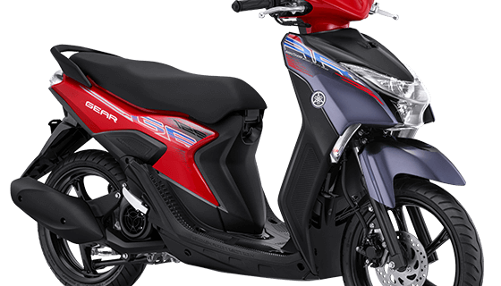 Yamaha Gear 125 Standard Red Grey