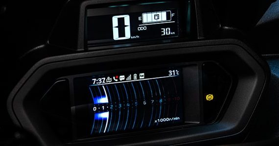 Full LCD Speedometer