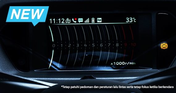 TFT Infotainment Display