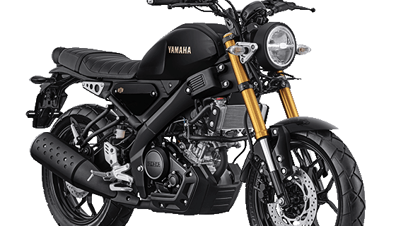 Yamaha XSR 155 Metallic Black Elegance