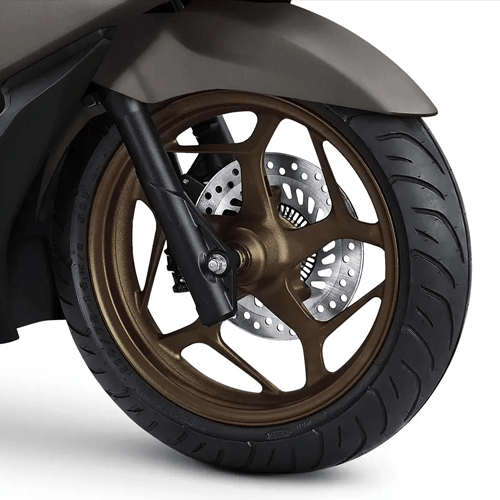 Burnt Titanium Color Cast Wheel (ABS Type)