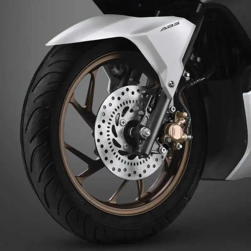 New Cast Wheel Design with Wider Tire
