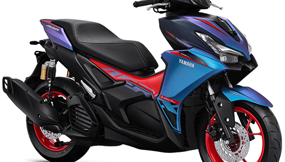 Yamaha Aerox Alpha Cybercity - Matte Blue Red