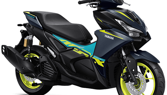 Yamaha Aerox Alpha Cybercity - Matte Blue Yellow