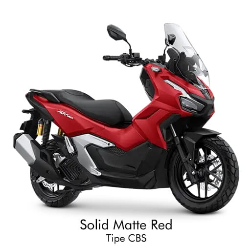 Indonesia Motorcycle Exporter Honda ADV 160 CBS Solid Matte Red