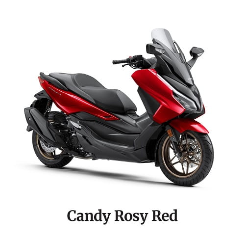 Indonesia Motorcycle Exporter Honda Forza 250 Candy Rosy Red