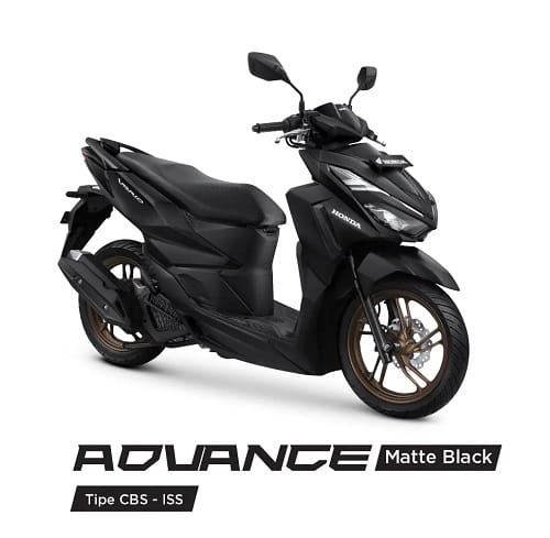 Honda Vario 125 CBS ISS Advance Matte Black