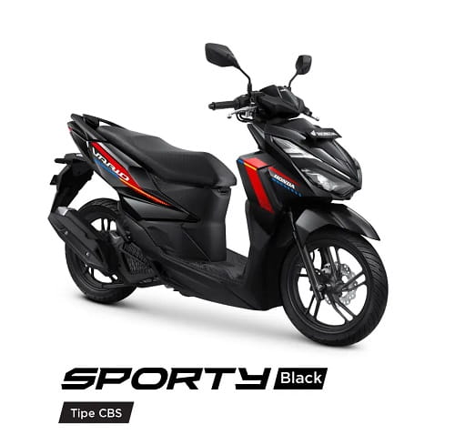 Honda Vario 125 CBS Sporty Black