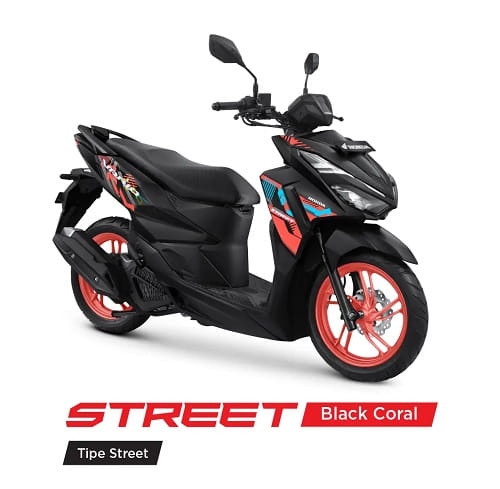 Honda Vario 125 Street Black Coral