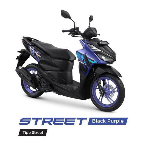 Honda Vario 125 Street Black Purple
