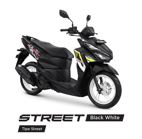 Honda Vario 125 Street Black White