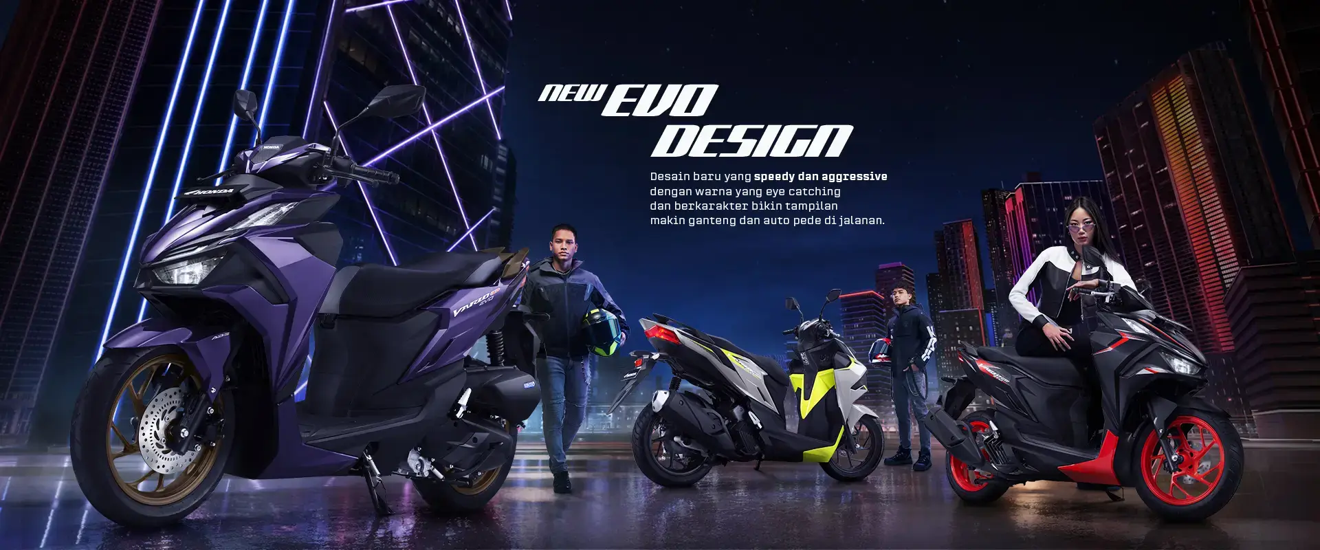 Banner Honda Vario 160 EVO - New EVO Design