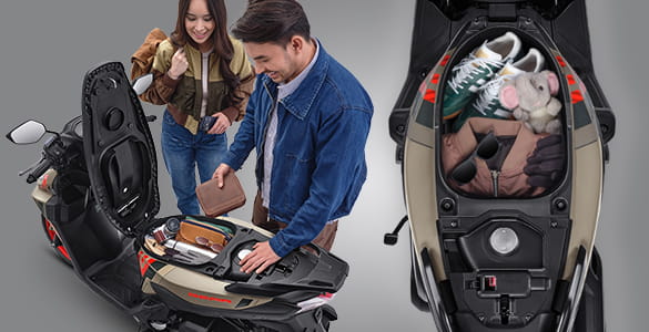 Big Luggage Capacity 18.6L - GEAR
