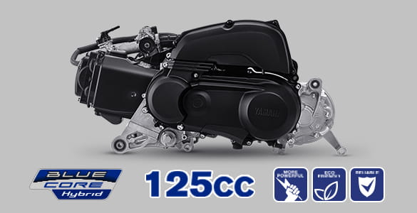 Engine Blue Core Hybrid 125cc with SMG & VVA - GEAR