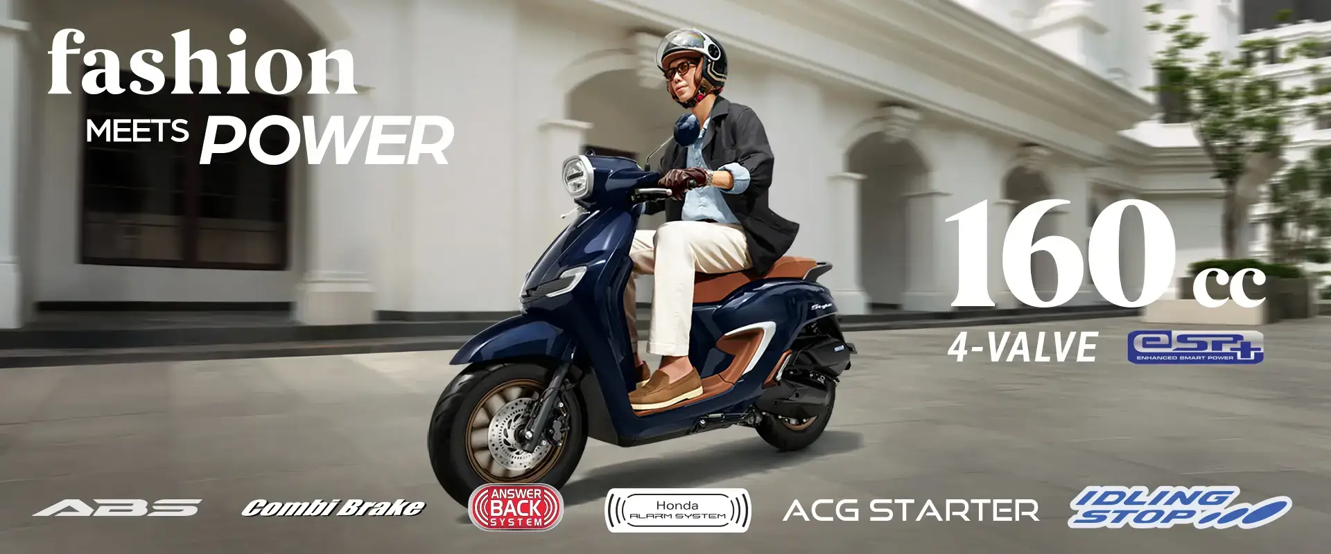 Honda Stylo 160 Advantages