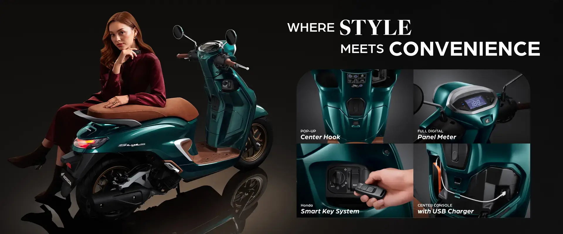 Honda Stylo 160 Features