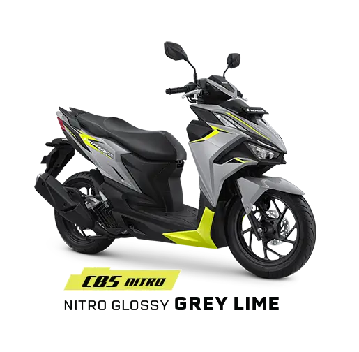Honda Vario 160 CBS Nitro Glossy Grey Lime | Indonesia Motorcycle Exporter