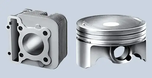 DiASil Cylinder & Forged Piston X-Ride