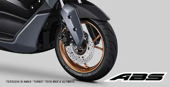 Dual Channel ABS (Anti-Lock Braking System) NMax