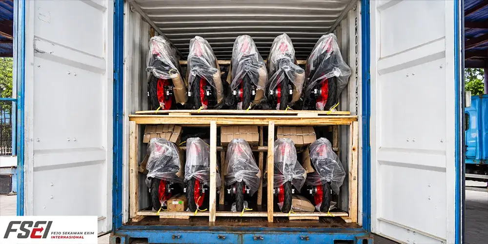 Fejo Sekawan Shipment - Indonesia Motorcycle Exporter