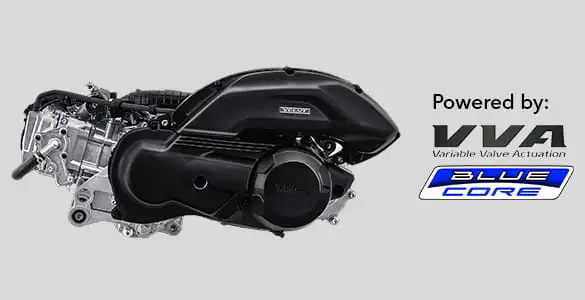 MAXi Power 155cc Blue Core & VVA LX 155