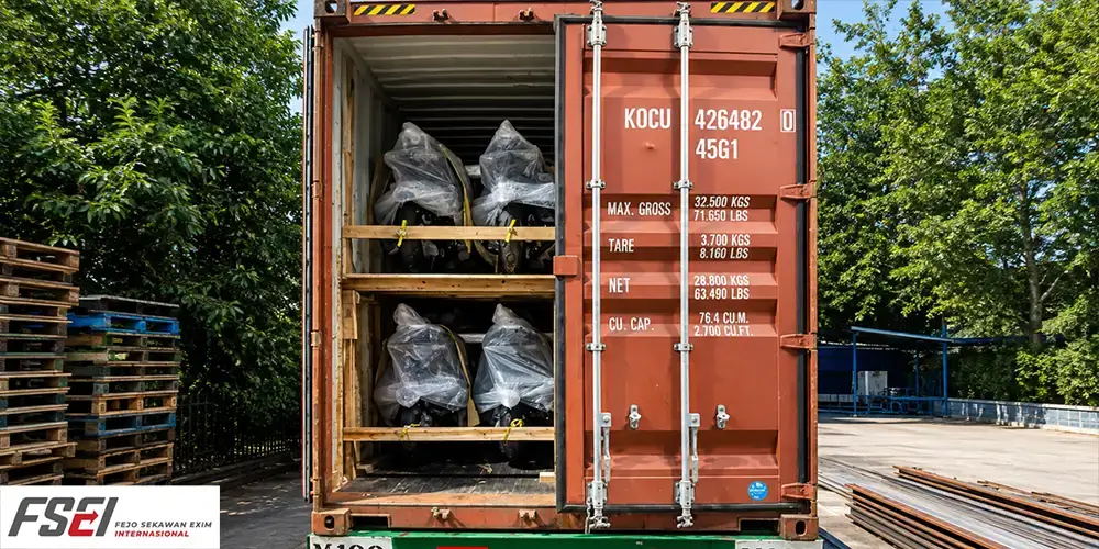 Motorcyle Exporter Shipment - Fejo Sekawan Indonesia