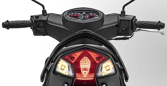Sporty Rear Taillight Design Vega