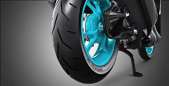 Super Wide Tubeless Tire Aerox 155