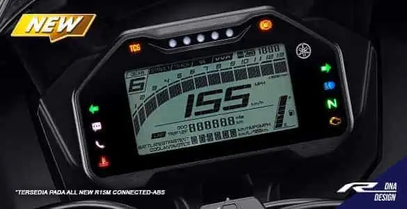 YZF-R1 Styled Full Digital Speedometer R15