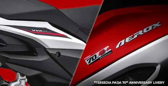 Yamaha 70th Anniversary Livery Aerox Alpha