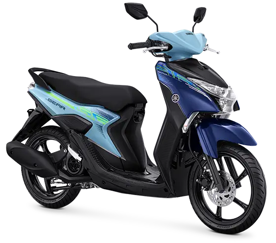 Yamaha Gear 125 Dull Blue Exporter Indonesia | Fejo Sekawan